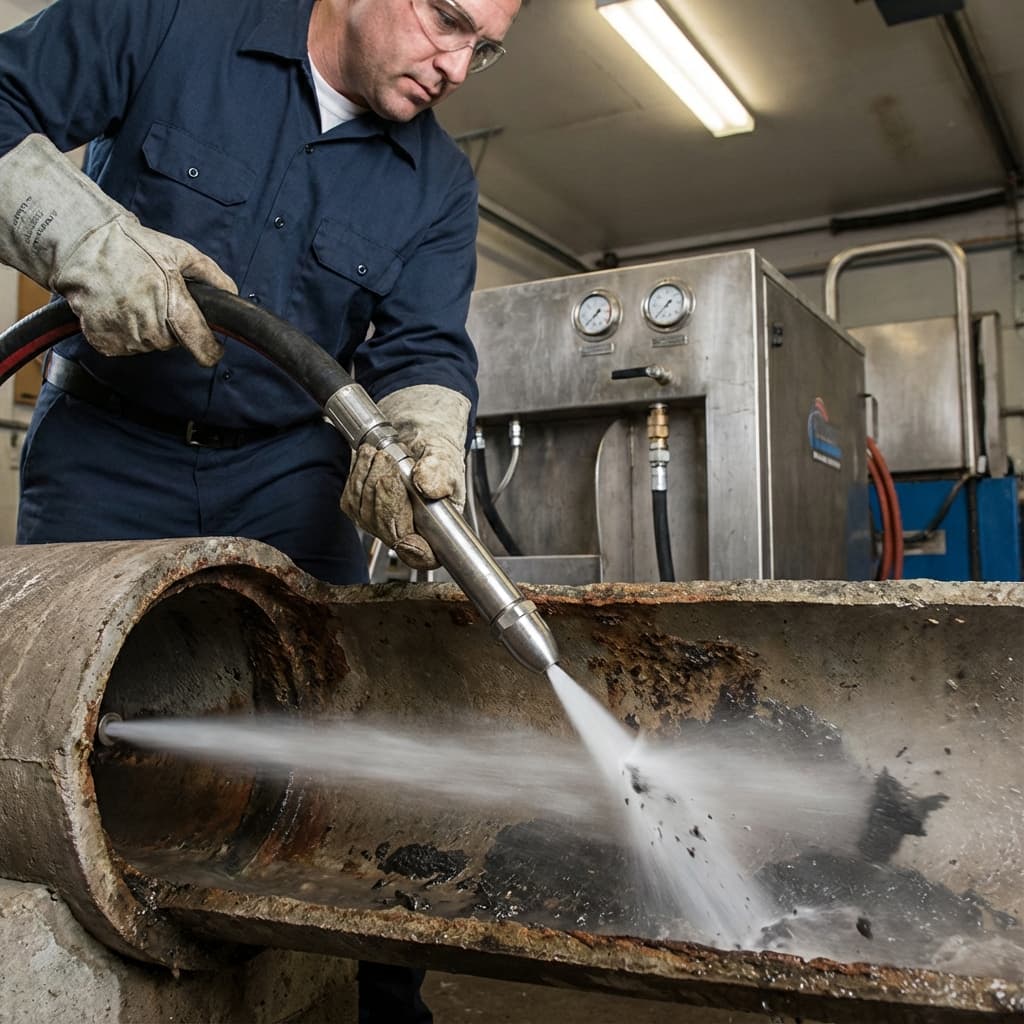 Canalisation bouchée : Furet ou Camion Haute Pression ?