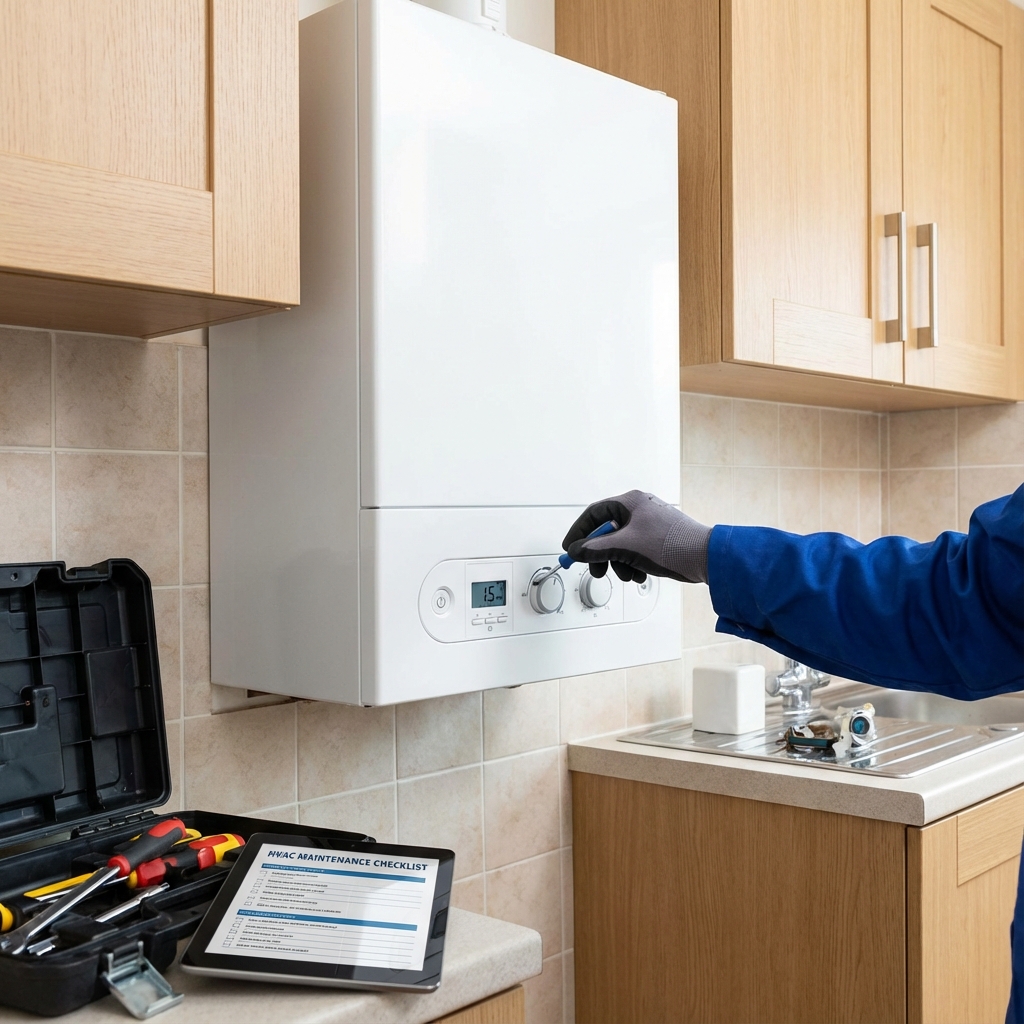 Entretien chaudière gaz technicien