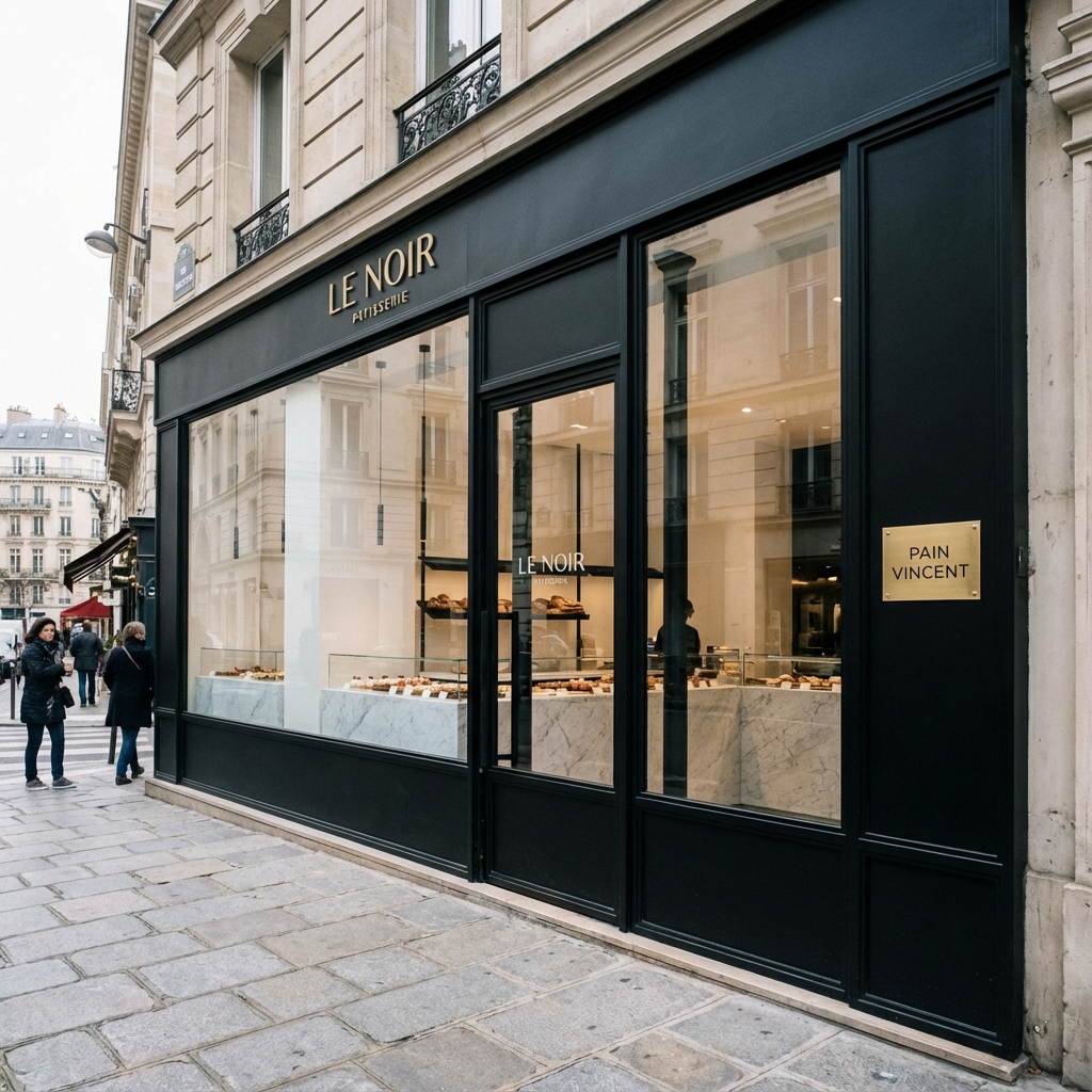 Verre feuilleté sécurité vitrine commerce